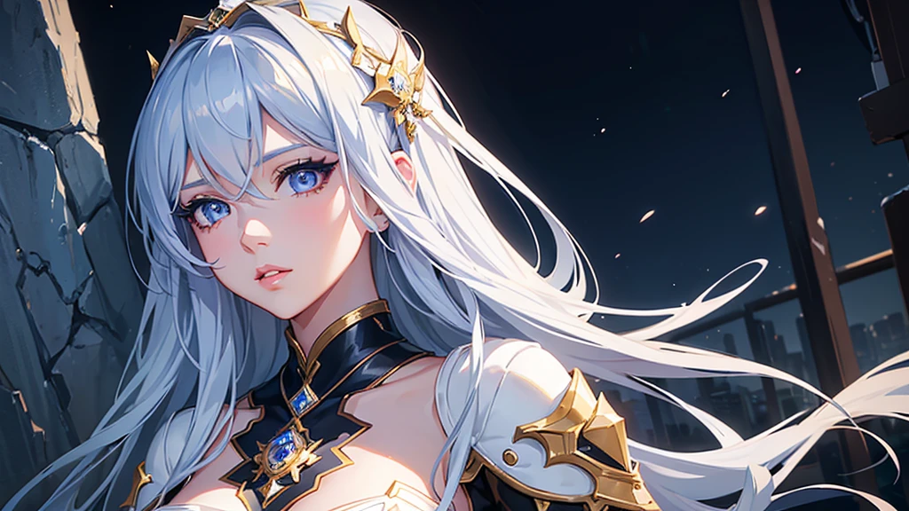 1girl, beautiful detailed eyes, beautiful detailed lips, extremely detailed eyes and face, long eyelashes, beautiful anime-style girl, portrait of a young woman, beautiful anime girl, mobile game character, honor of kings mobile game character, highly detailed, digital art, concept art, vibrant colors, fantasy style, cinematic lighting, dramatic lighting, dynamic pose