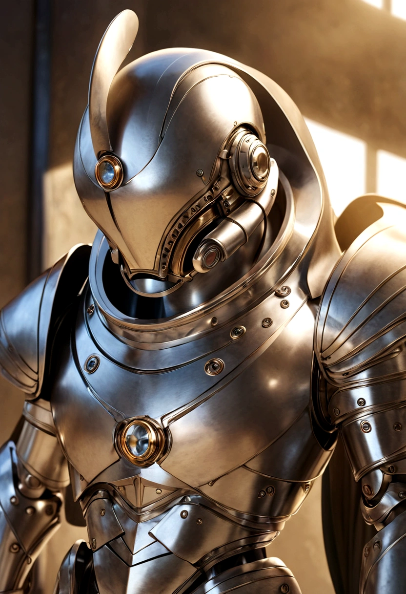 je veux une guepe en metal avec les proportion normale. je veux que l'image ressemble a une guepe simple sans trop de detail
