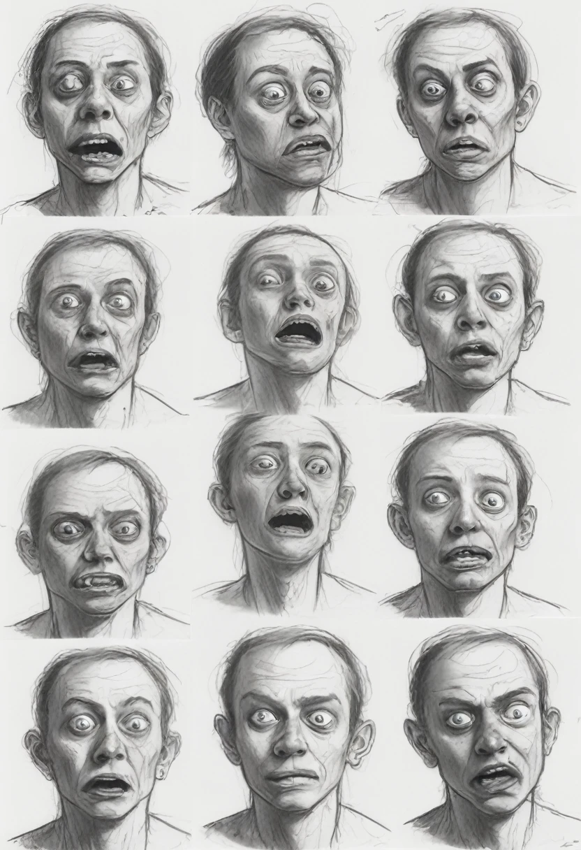 (ugly face:1.3),cross-eyed,sketches, (worst quality:2), (low quality:2), lowres, (((bad anatomy:1.3))), DeepNegative, tilted head, {Multiple people},