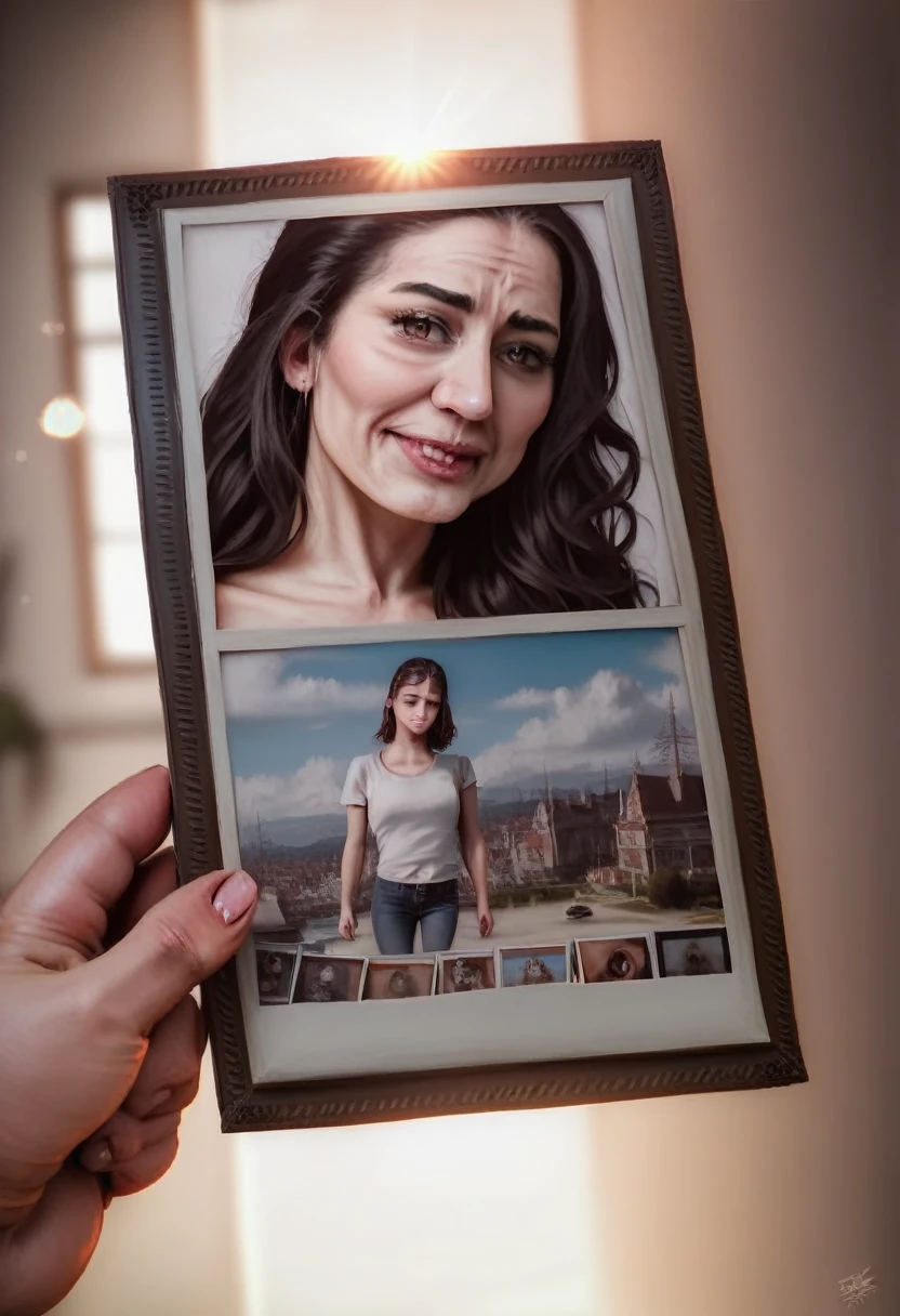 a beautiful 24 year old woman with pale skin, (best quality,4k,8k,highres,masterpiece:1.2),ultra-detailed,(realistic,photorealistic,photo-realistic:1.37),HDR,UHD,studio lighting,ultra-fine painting,sharp focus,physically-based rendering,extreme detail description,professional,vivid colors,bokeh,polaroid photo,night photo,motion blur,cinematic,dramatic lighting,moody,emotive,captivating expression