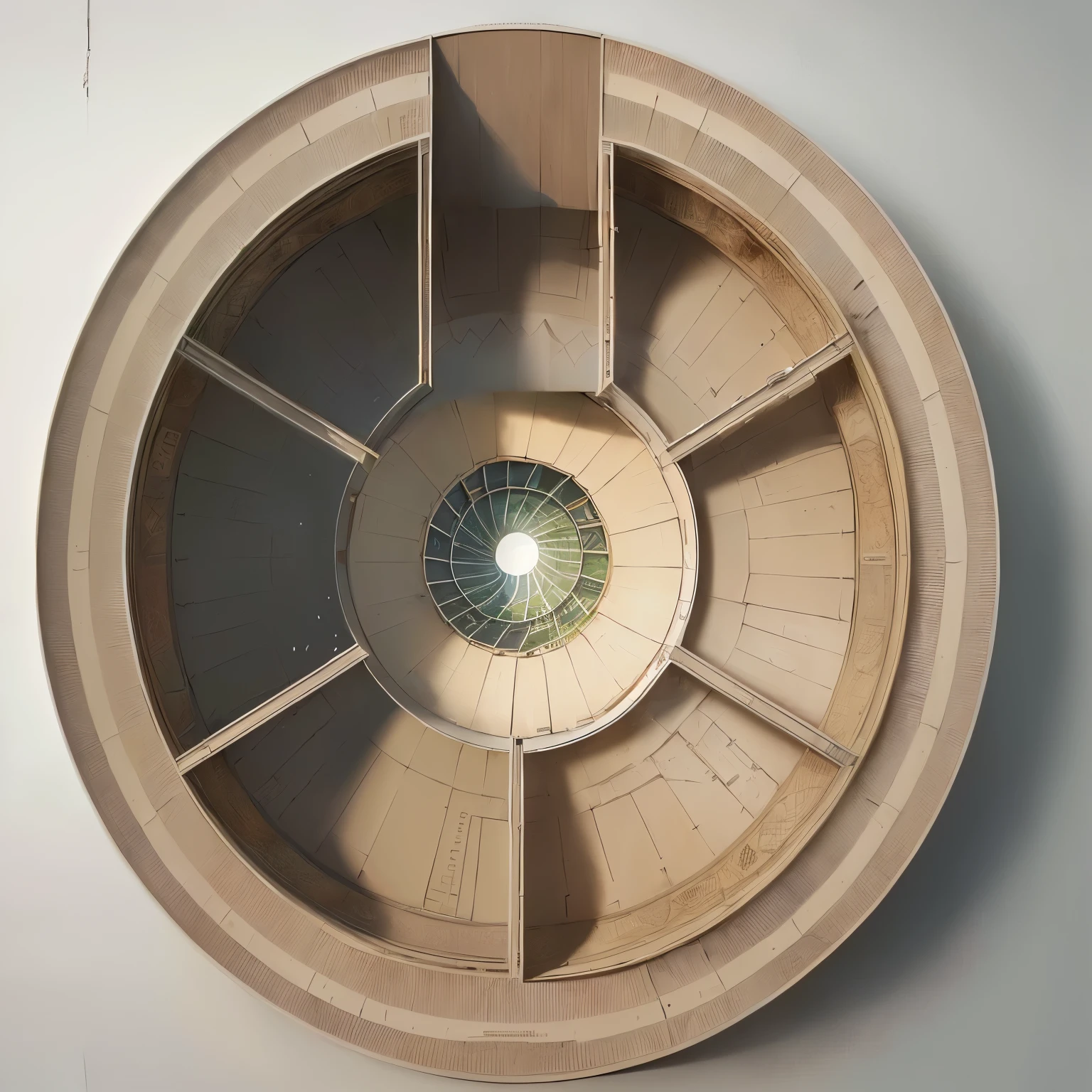 Single Turn Spiral Ramp