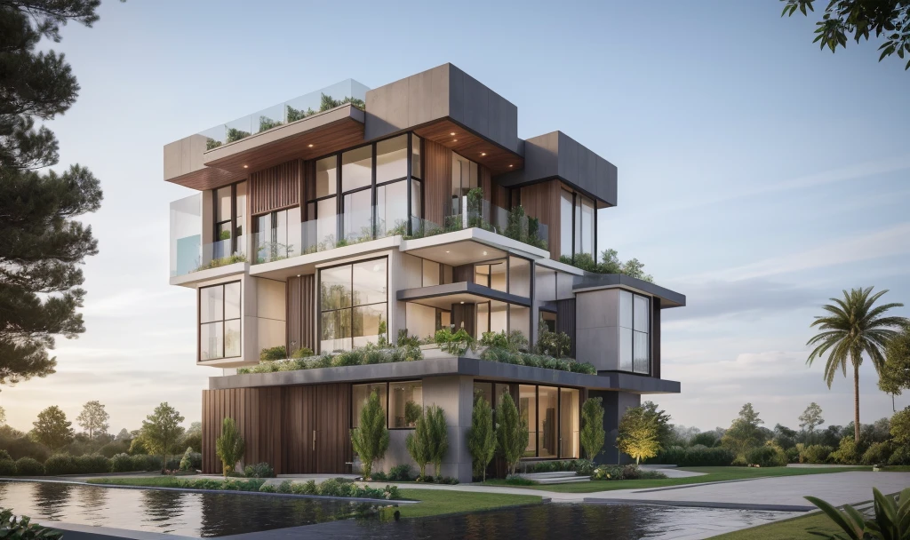 ((best quality)), ((masterpiece)), (detailed), perfect face, ((Masterpiece)), (best quality), (ultras Realistic), 8k, Raw photo, a rendering of a modern house with vietnamese roof anh brick yard , realistic garden, contemporary house, exterior design, wide establishing shot, modern house, in style of simplified realism, concept house, realistic building, front elevation view, wide angle exterior 2022, inter dimensional villa, building facing, sharp focus ilustration hq, modern style, realistic establishing shot, concept house, wide angle exterior 2022, precise architectural rendering, inter dimensional villa, award-winning render, front-view, mid-view, detailed rendering, architectural render, architecture render, modern house, architectural visualization, realistic architecture, insanely detailed rendering, exterior , trees landscape, sky wood paneled ceiling, a rendering of a modern house with a garden, precise architectural rendering, high quality rendering, award-winning render, professional render, beautiful 3 d rendering, beautiful rendering, architectural rendering, a photorealistic rendering, luxcore render, stunning render, an award winning digital render, beautiful rendered, high-quality render, architectural 3 d render, artistic render, a view of a garden with lots of flowers and plants, in a cottagecore flower garden, cottagecore flower garden, lush flowery outdoors, garden with flowers, flower garden summer morning, lots of plants and flowers, lush garden surroundings, lush chic garden, with a french garden, lush plants and flowers, home and garden, garden at home, homes and gardens, permaculture, with a garden, sustainable architecture, gardening, green house, homes and garden magazine, beautiful house on a forest path, vegetal architecture, a rendering of a modern house with a small balcony and a bancony , precise architectural rendering, modern house, contemporary house, concept house, street,