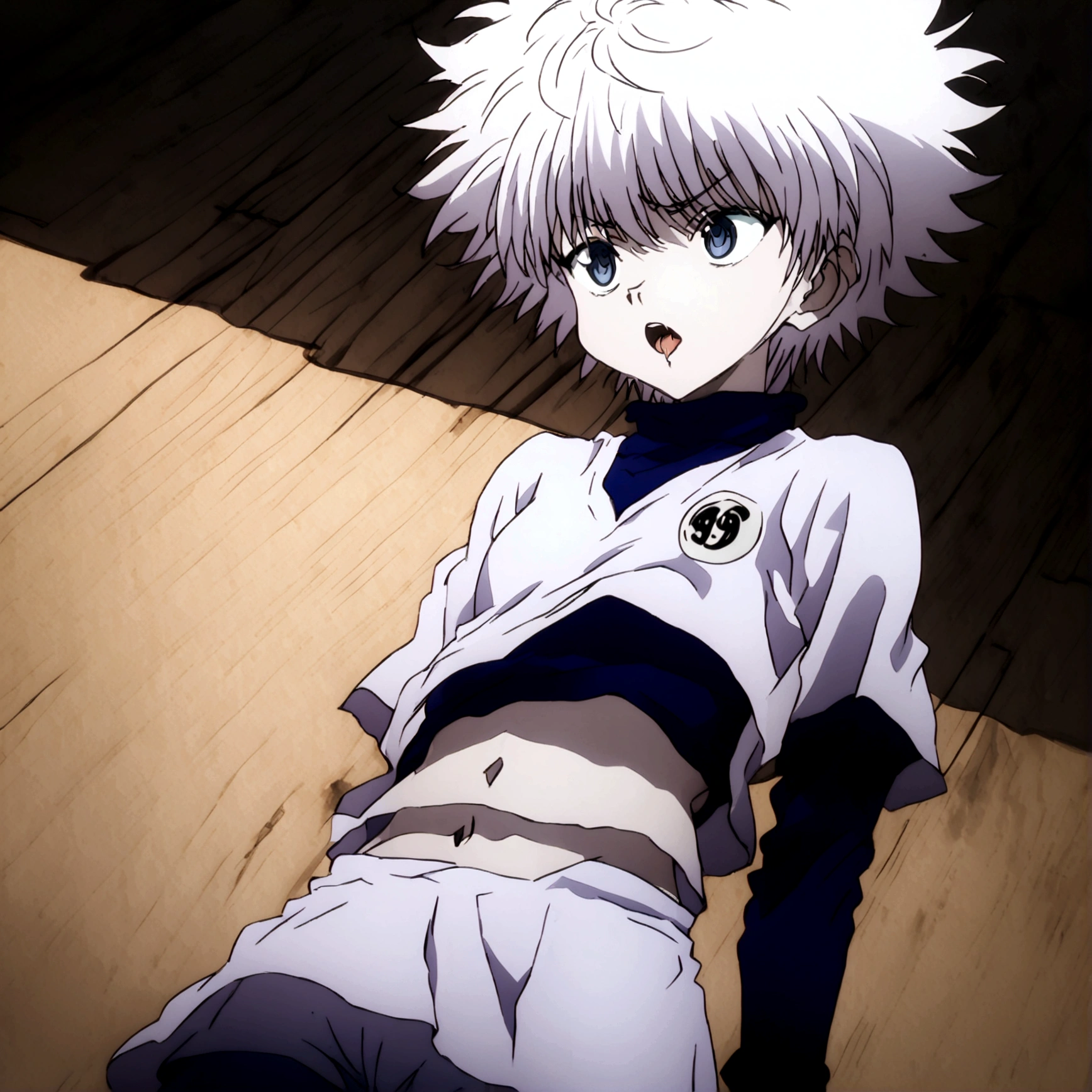 killua ahegao navel 