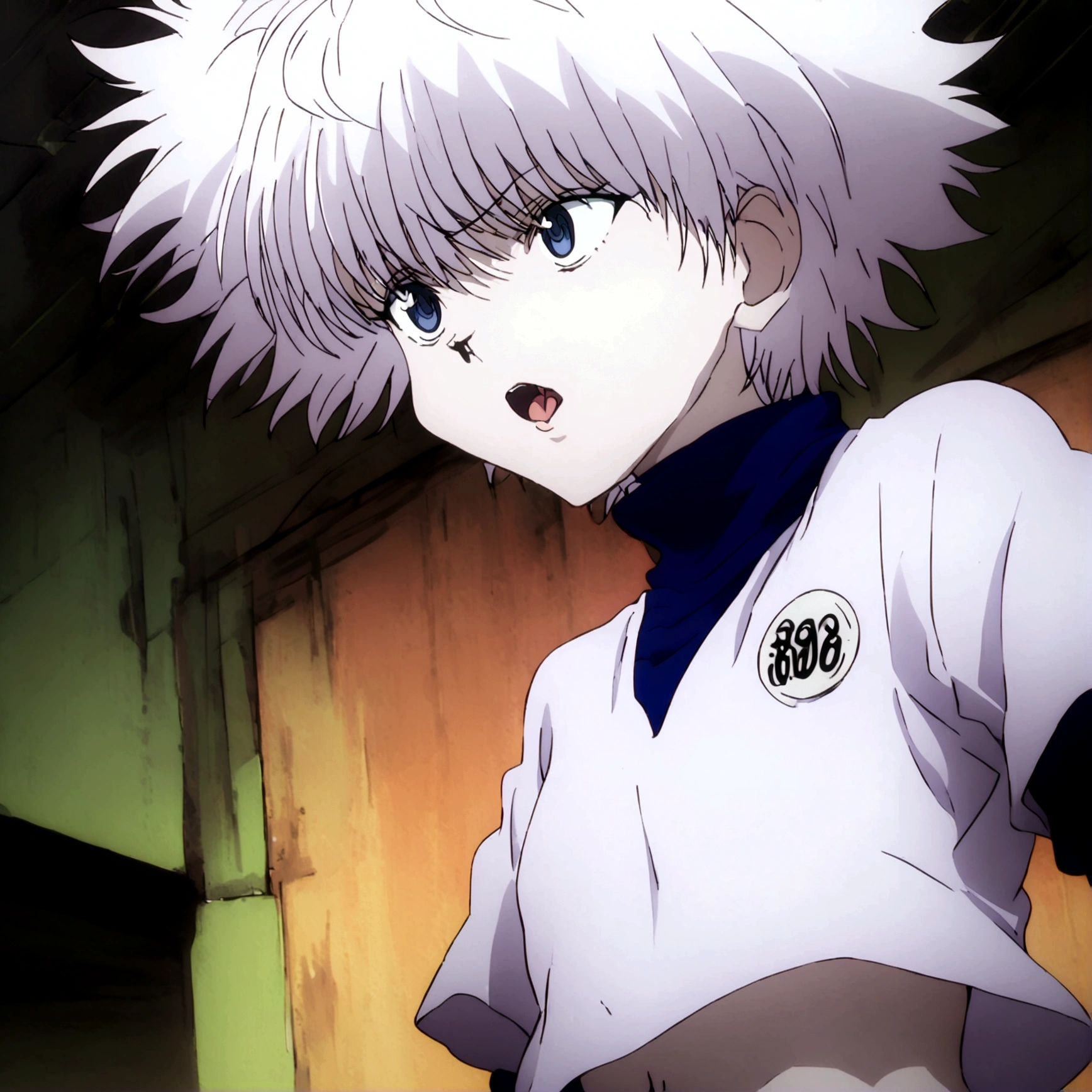killua ahegao navel