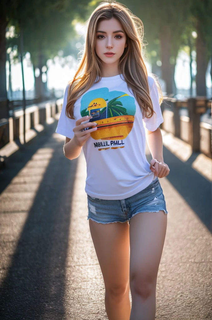 Highest quality, masterpiece, High resolution, 1 Girl,Tyndall effect,Realistic,,(High definition skin:1.2), 8K UHD, , Frank, High resolution, 4K, 8k T-shirt,Full body photo