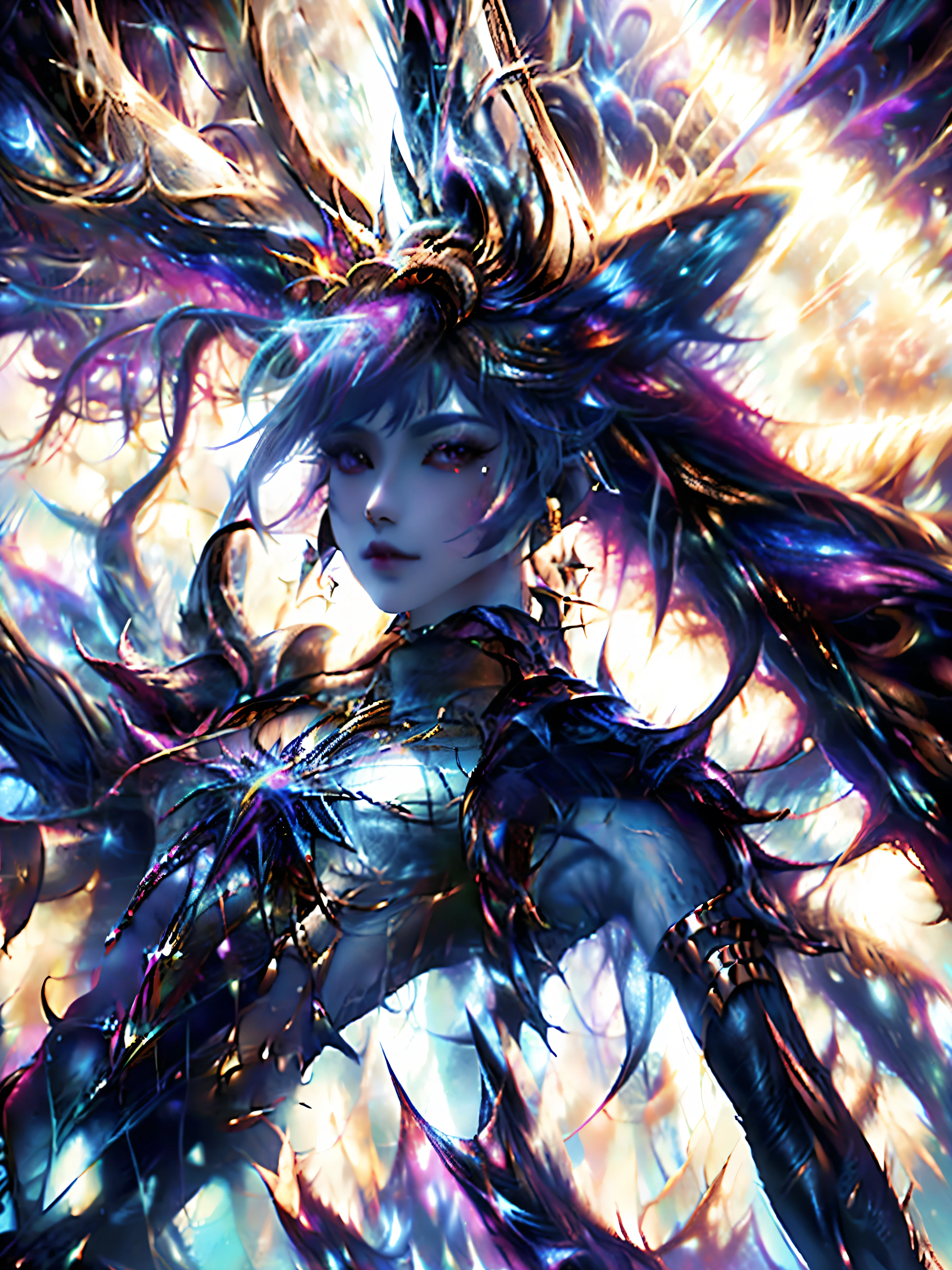 (best quality,highres,ultra-detailed:1.2),blacklight art,neon,UV-reactive paint,glowing colors,dark,abstract,psychedelic,fluorescent colors,ethereal,illuminated figures,surreal,eye-catching,high contrast,otherworldly,mesmerizing,nebulous shapes,splatters of paint,translucent forms,vivid shadows,illuminated contours,stunning effects,emitting light,dreamlike atmosphere,mysterious,chromatic intensity,dynamic lines,dramatic composition,soft transitions,subtle gradients,fantastical,other-dimensional,flowing forms,ethereal beauty,emotive,brilliant illumination,mesmerizing movement,dazzling display,luminous artistry,splendid spectacle,exquisite details,visually stunning