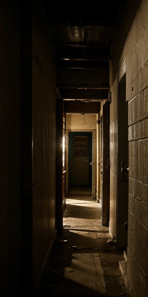 Inside a prison cell