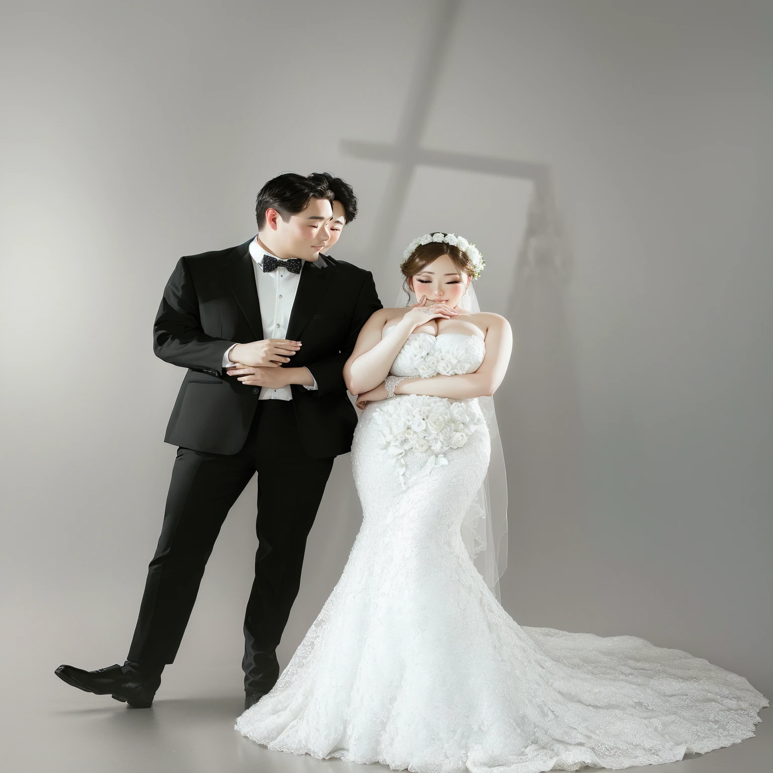 Bride and groom kissing in front of flower arch, wedding photo, Background with, Romantic, luxurious wedding, kissing together cutely, Weddings, Shot with Canon EOA 6 D Mark II, couple kissing, trailer, lovely kiss, professional wedding photography, 🤬 🤮 💕 🎀, 𝓡𝓸𝓶𝓪𝓷𝓽𝓲𝓬, wedding photography, kisses, behind the scenes, cute couple, jia