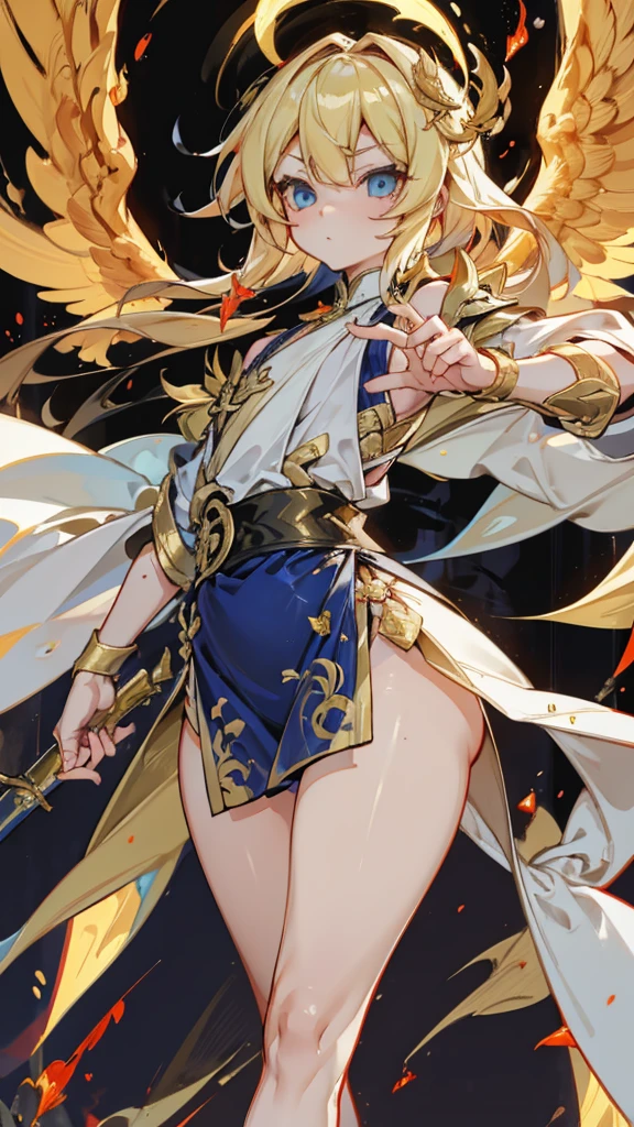 天使boy,cuteboy,femboy,Thick thighs,cute的大腿,希腊风robe,blond,blond,高开叉robe,laurels,boy,wing,wing,boy,cute,cute,cute,Plump thighs,Flesh,Close-up above the waist,flat chest,robe,cheongsam,情趣cheongsam,cheongsam风格,wing,wing,wing,robe下摆,Long hem