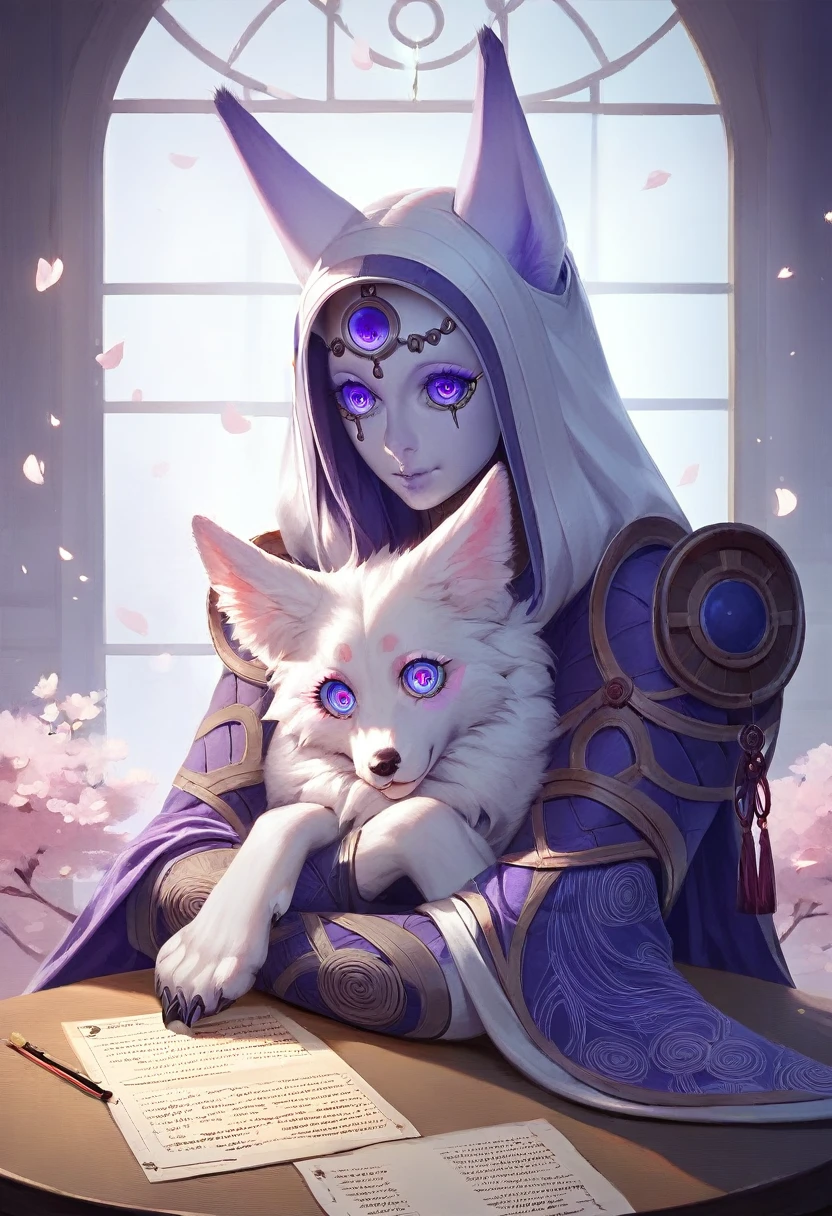 (Beautiful Druidic Girl:1.3) Hugging a Wolf (the extremely detailed CG Unity 8K wallpapers,tabletop, best qualityer, ultra detali, beautiful detailed eyes:1.2),better lighting, (best shade, extremely delicate and beautiful, blossom), tabletop, best qualityer:1.1, realisitic:1.3, cinematic lighting:1.2, in a dark cave:1.5, ultra photoreal, fotorrealisitic:1.0, sharp focus: