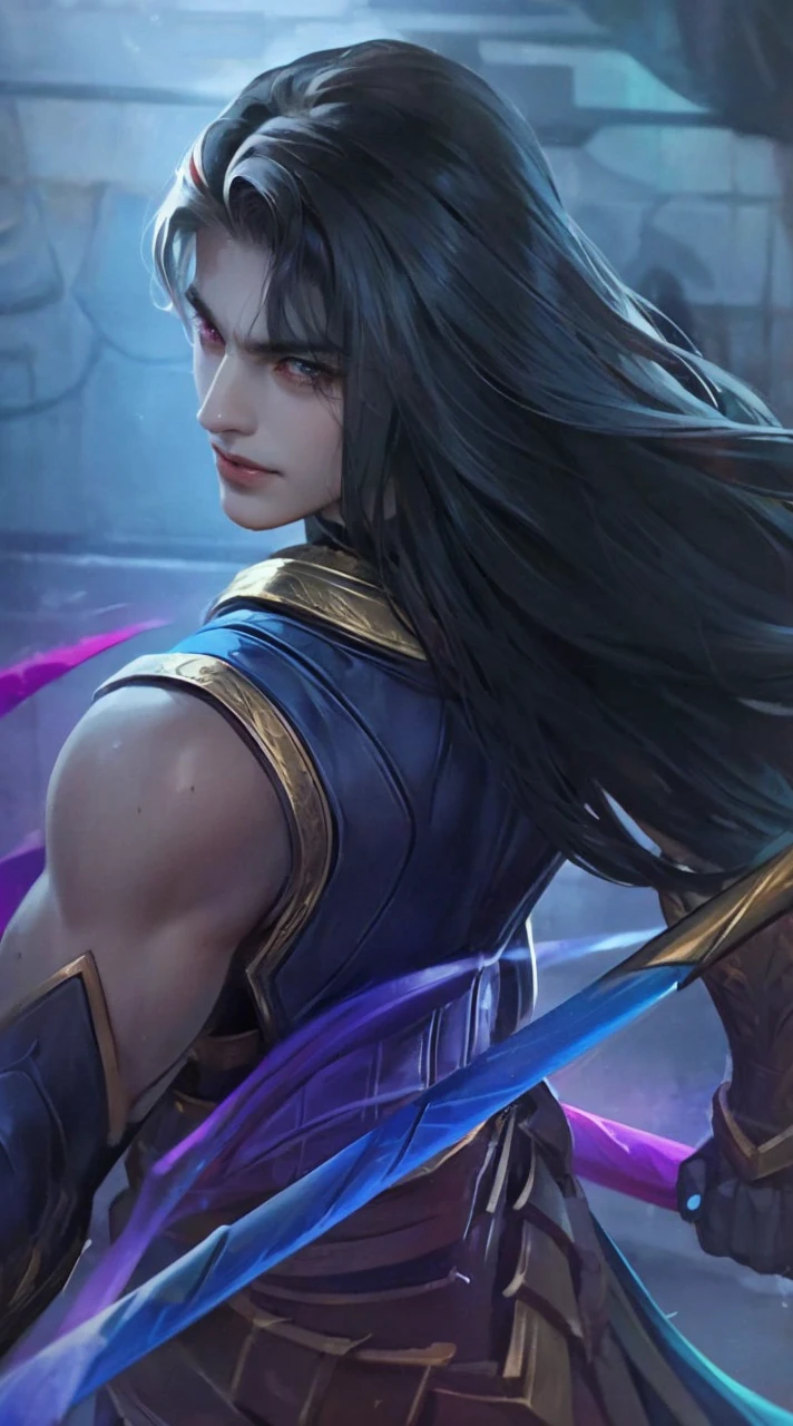 masterpiece, best quality, realistic 8K, one mature male, 26 years old, extremely detailed face, ((red eyes)), ((dark red quiff hair with bang parts 3:7 ratio)), dark red hair color, (( wet hair)), muscular abs ((naked)), Extremely delicate and stern face ((cold look)), ((sharp eyes)), cinematic lighting, modern era, (whole portrait), beach background, Muscular, big body , strong, smirked face, smirked, look at viewer, strong man ,