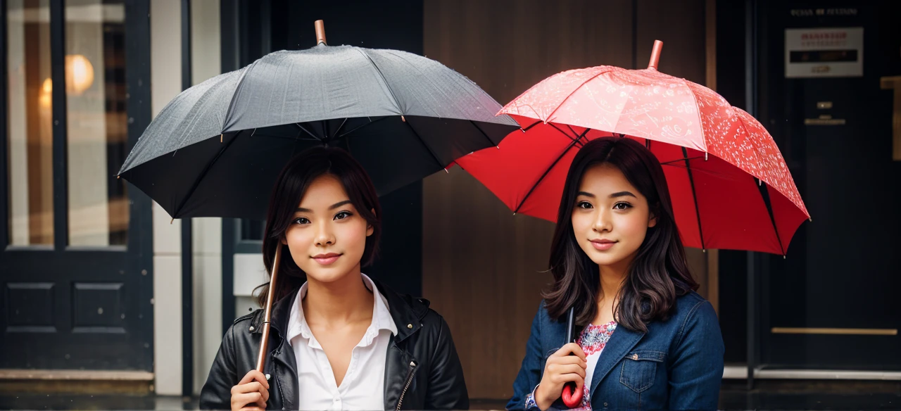 Girl with umbrella 