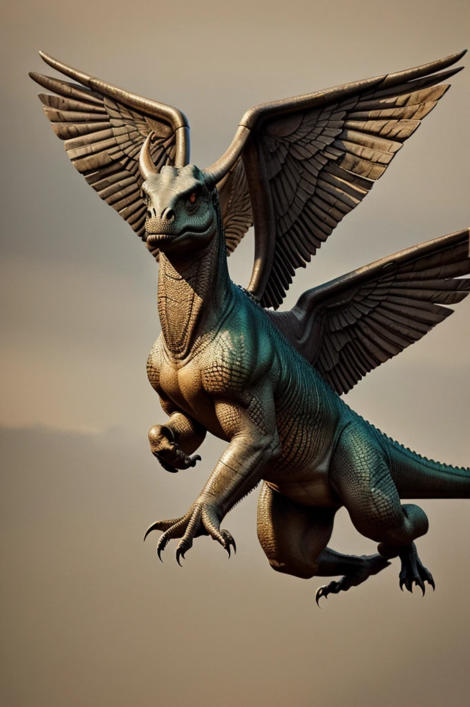 Dinosaur with wings 