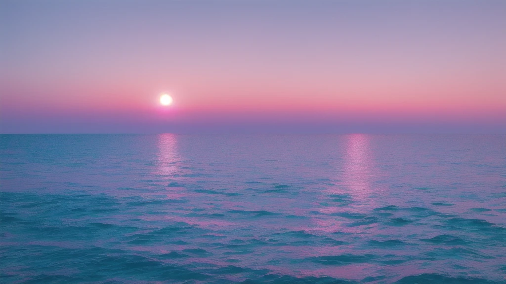 Pink Moon, Pink Sky, Soft pink clouds, pink ocean waves Sparkling, Sparkling, Pink roses in a sea of pink, Fantasy, diamond, Crown, universe, Soft Light,