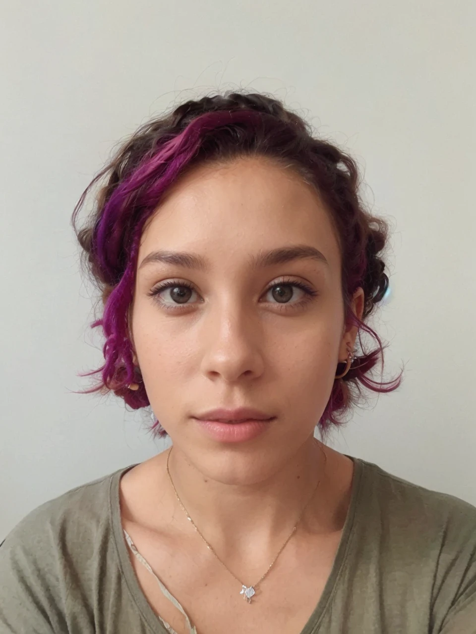 Reprendre le portrait de la photo avec une coiffure composée de tresses libre, de dread lock, et de twist. Avec des decorations