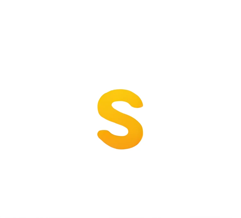 letter s, dark yellow details, S metallized, elsword