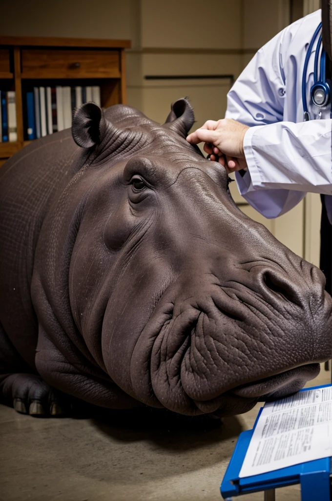 Hippo as doctor
