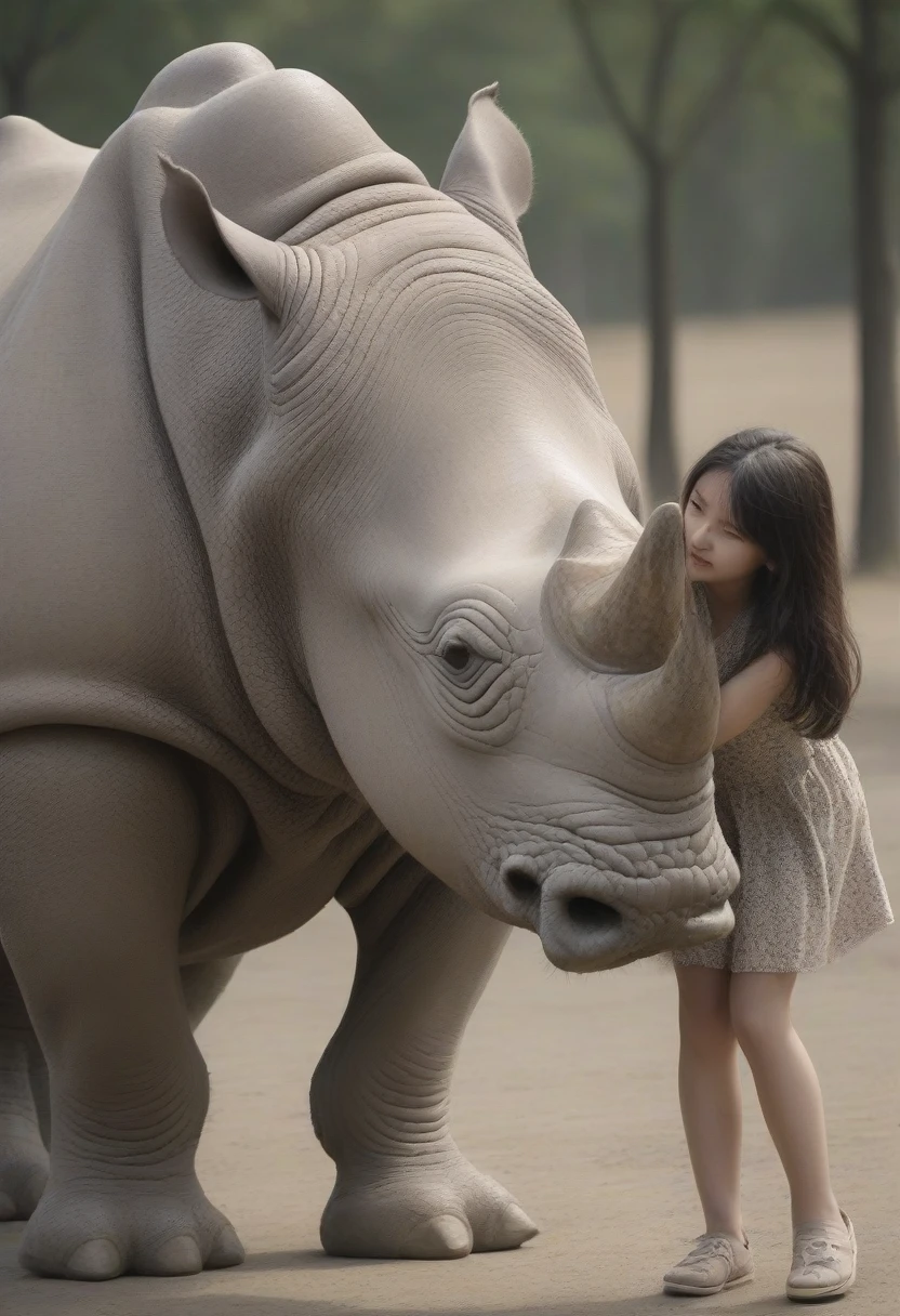 rhinoceros like human