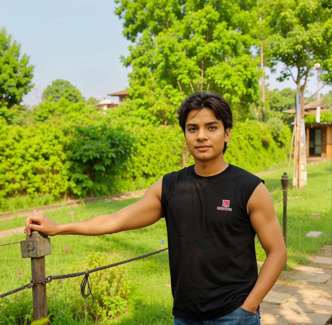 Change background into Hill station