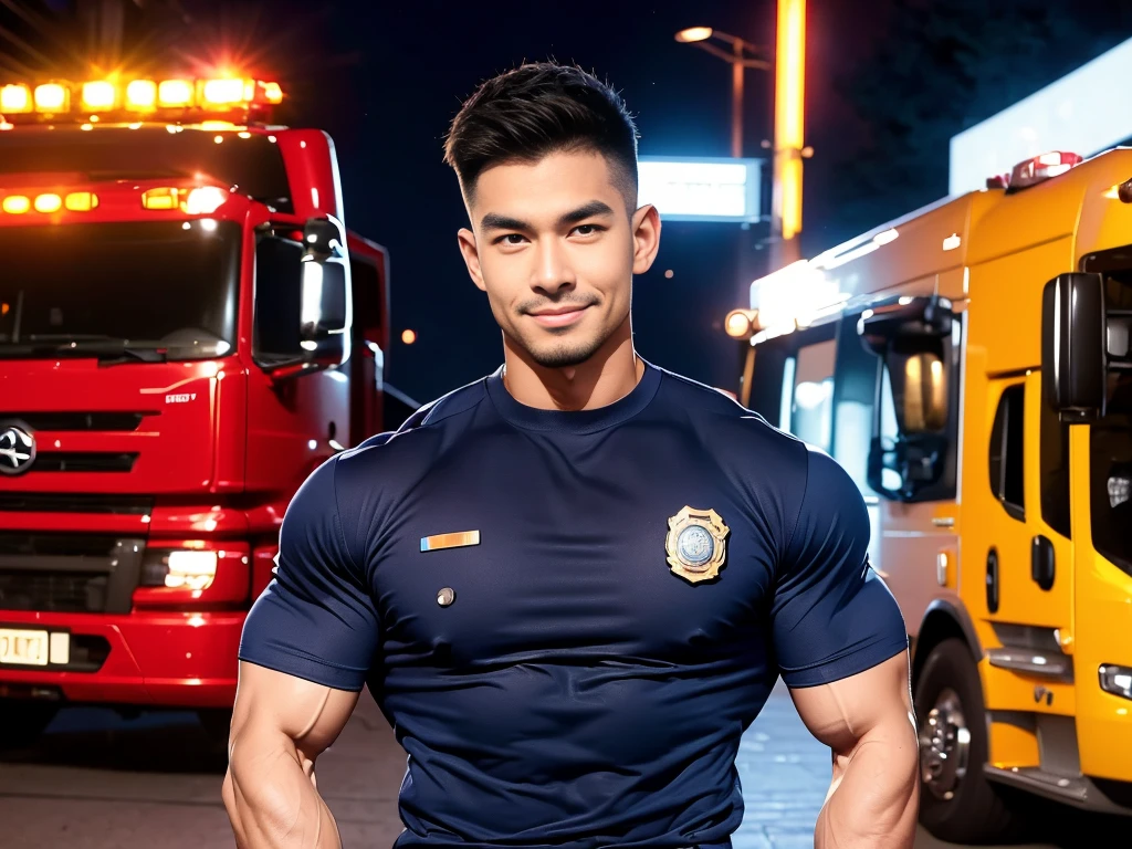 40-year-old boy ,Korean bulky male officer navy blue police uniform shirt................ turquoise swimwear ((Arena Brand)) ..................,legs wide open, legs on shoulder, missionary POV, men drooling, drenching sweet, 