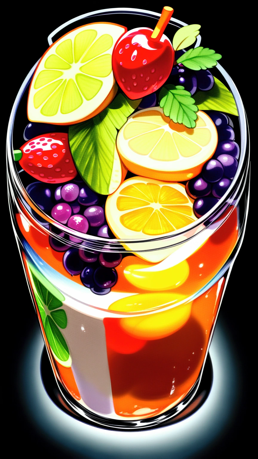 ((masterpiece)), ((best quality:1.2)), ((watercolor)), ((soft color))), ((minimalist)), ((negative space)), ((solid white background)), many type of healthy drinks, orange juice, avocado juice, strawberry juice, grape juice, 5 jar of infused water containing fruit with different type and color, ((no Clipping)), no shadow clipping, no object clipping, surrounded with (((solid white background))), very subtle shadow, soft bright white lighting, soft shadow, realistic, center composition
