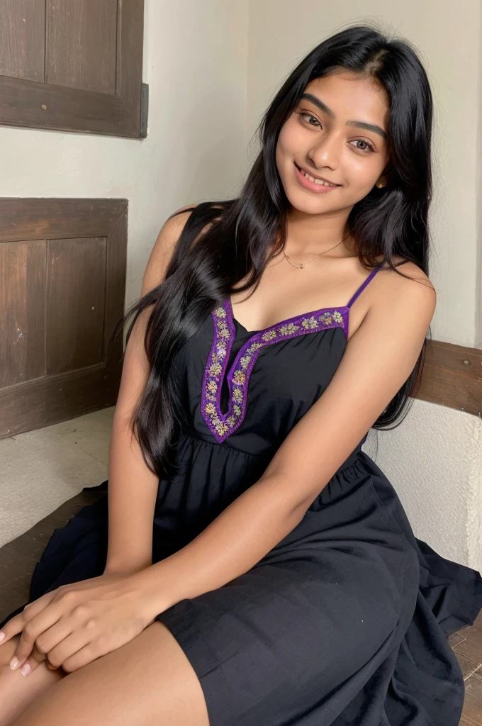 beautiful cute young attractive indian teenage girl, village girl, 18 years old, cute, Indian model, long black hair, colorful hair, dacing, sitting in home, ,realistic, portrait, , hairstyle ,indian, smiling face, purple dress wide shot, far shot, hairstyle, on phone smile , sitting, far , indian,
Negative Prompts