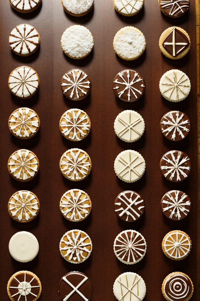 Logos of a desserts called Roma