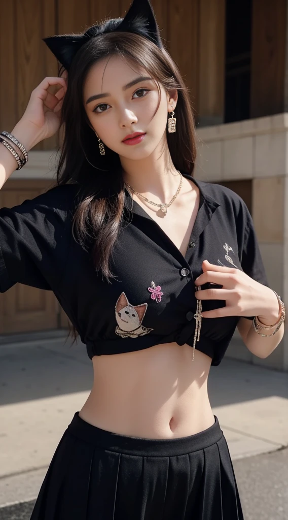 bracelet,Earrings and Nipple Rings,Headgear,Necklace,Uniforms,Cat's Tail,