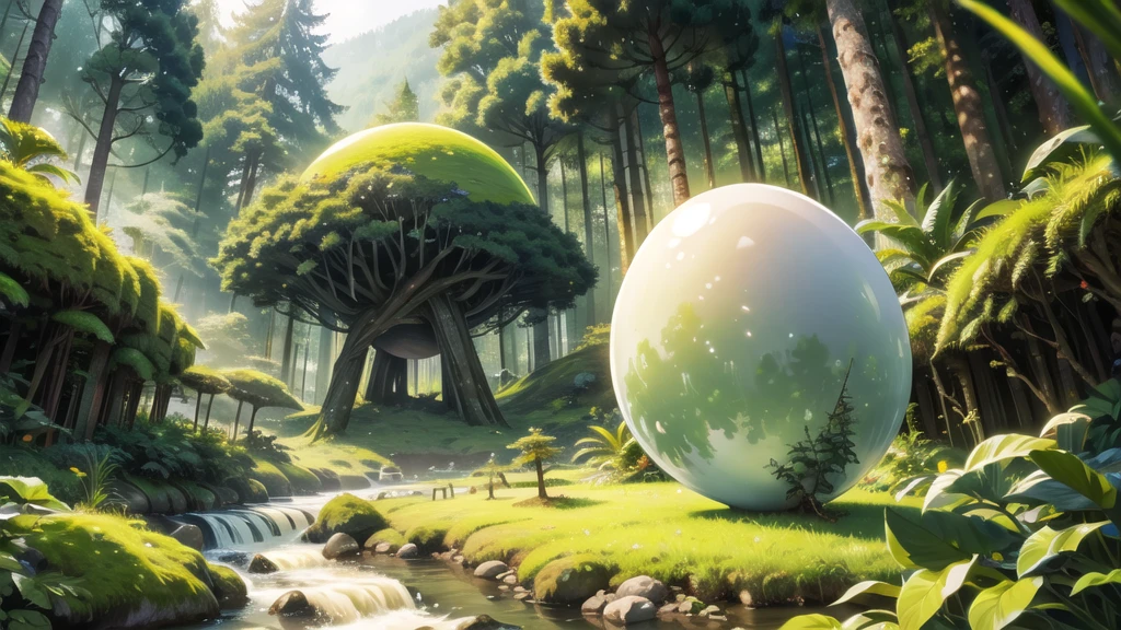 amezon forrest rainforest, giant egg