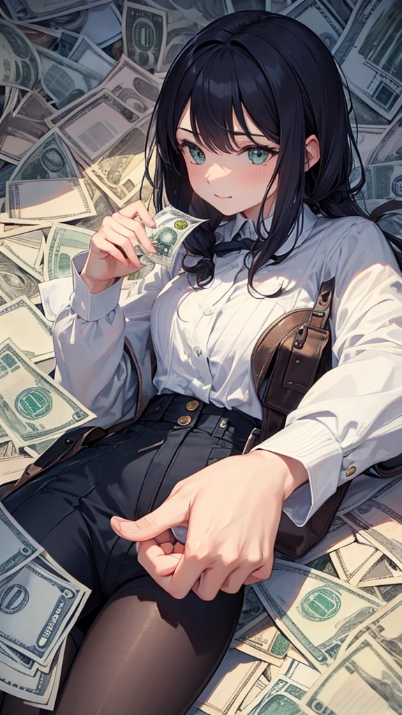 a hand holding a $30 money