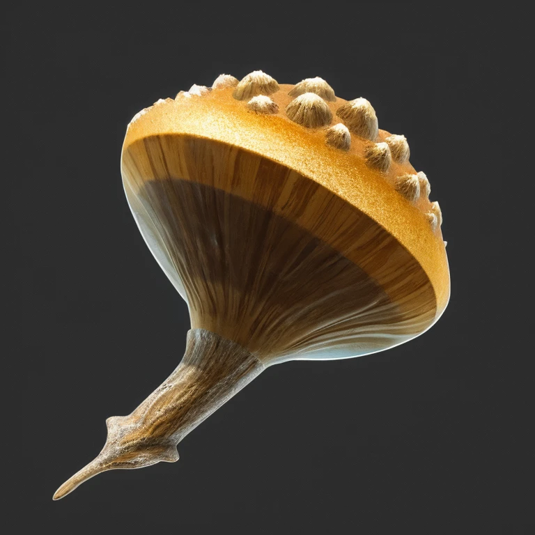 Fossilized spore pod