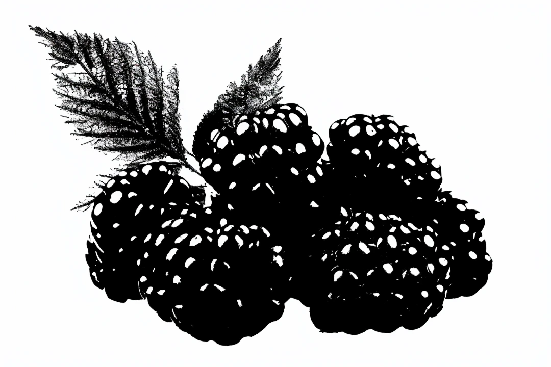 blackberry drawing