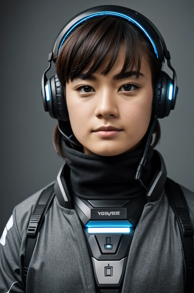 Give me an unreal image of high-tech accessories to use as my YouTube profile picture