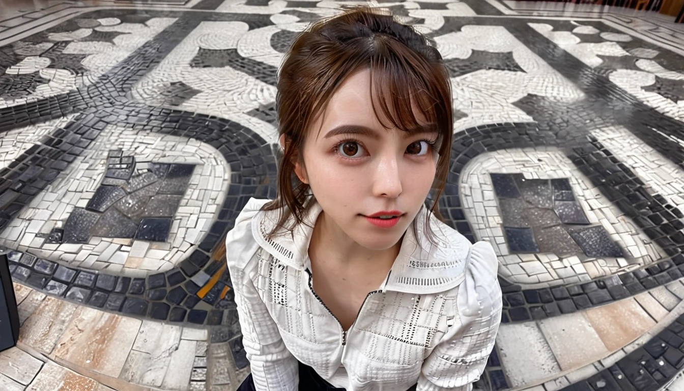 Young complex woman in the palace, Wide-angle lens f/2.8, Crazy high-resolution complex textures, Texture Indentation, Perfect viewing angle, Perfect geometry, Crazy ambient lighting, Crazy ambient shadows, Luminism, Ultra detailed busy background, mosaic, Minimalism, perfectionism, IPA Award Winning Masterpiece,