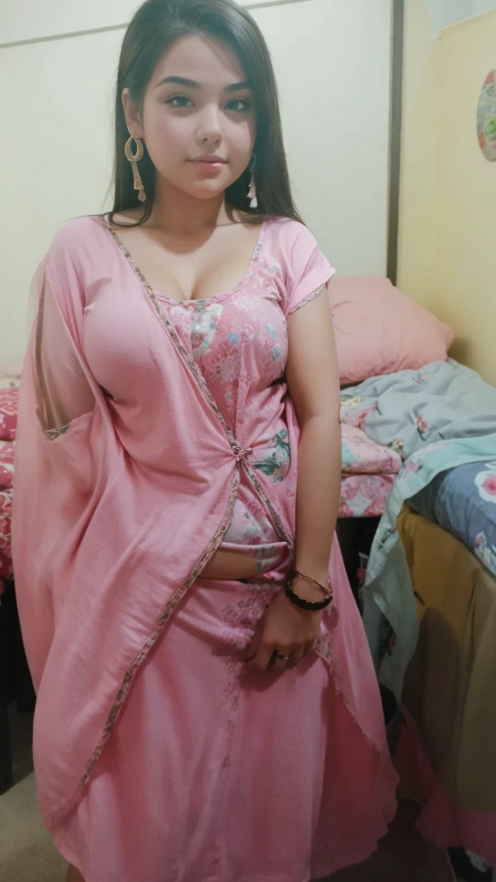 Make her boob size biggest, make her most chubby girl, dont change her face, remove her clothes