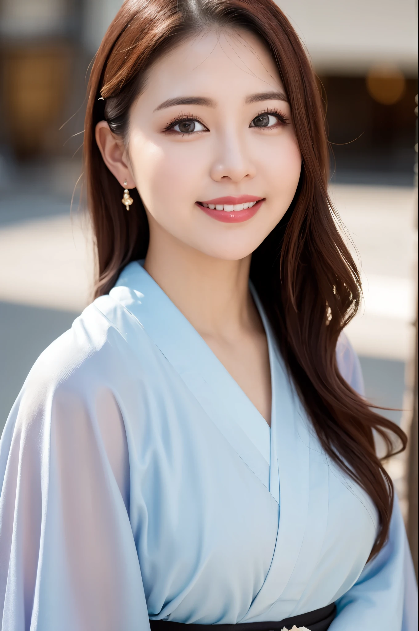 Face :9,1449314384], ulzzang-6500-v1.1, (RAW Photos:1.2), (Photorealistic), Beautiful Mature Woman VN01, Beautiful details, (Genuine: 1.4), Very detailedな目と顔, Beautiful and fine details,  (Japanese Kimono、Elegant Japanese pattern kimono、Komono)、Esbian all over、 (A very loving smile:1.2)、Large file size, High resolution, Very detailed, Highest quality, [masterpiece:1.6], Awareness-raising, Very detailed, Hmph, In detail, Highest quality, 8k wallpaper, Cinema Lighting, One mature woman, 37 years old, Perfect figure, Cute droopy eyes、Beautiful big eyes、(I keep my hair up and short)、 ((masterpiece)), Highest quality, One mature woman, eye shadow, Upper Body, Portraiture, ((Full Body Shot:1.14))、
