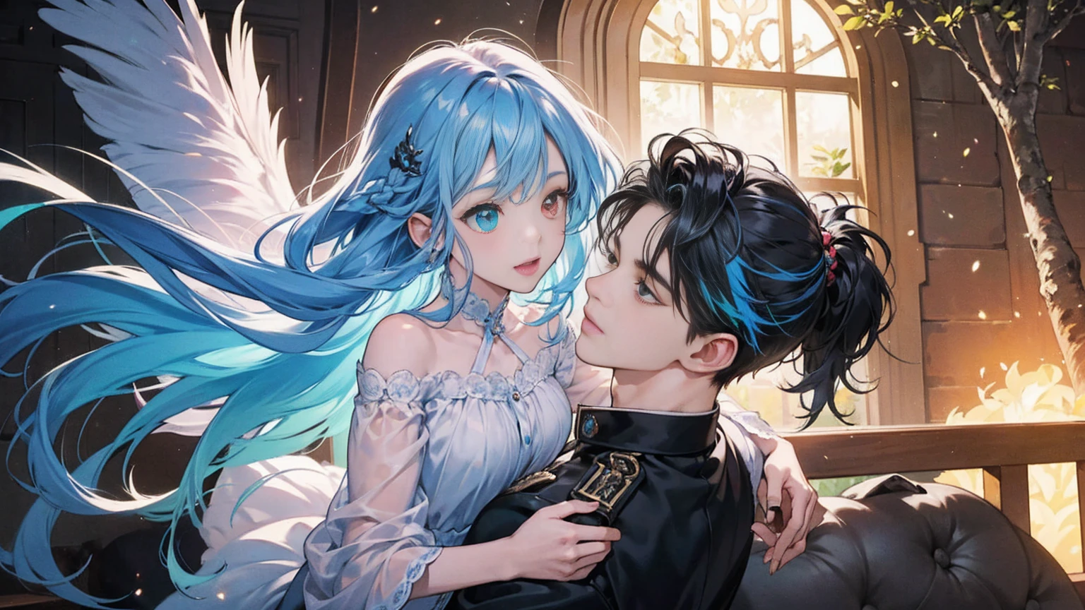{{masterpiece}}, 最high quality, Very detailedな CG ユニティ 8k 壁紙, Cinema Lighting, Lens flare, Beautiful details in the eyes, black, Sideways glance, Multicolored Hair, colorful light, particle, Heterochromia iridis, (colorful:1.5), (colorful hair:1.5),{{masterpiece}}, 最high quality, Very detailedな CG ユニティ 8k 壁紙, Cinema Lighting, Lens flare, Beautiful details in the eyes, black, Sideways glance, Multicolored Hair, colorful light, particle, Heterochromia iridis, (colorful:1.5), (colorful hair:1.5),masterpiece, 最high quality, Official Art, 8k wallpaper, Very detailed, Very delicate and beautiful, wonderful, In detail, masterpiece, Super detailed, High resolution,Best illustrations, Best Shadow,Complex,Sharp focus, high quality, A young father holds his young twin boys and girls in his arms tightly and warmly、Draw a scene filled with love and security.。My father is on his way home from work.、Children are innocent and carefree。In the background澄み切った青空が広がり、A view of a stylish modern mansion in Pula, Croatia in summer。The bright sunlight illuminates the house and the sparkling sea.。 In fact, this30The father of the generation was the former Constantine1This is the world.、The boy-girl twins are formerly Crispus and Fausta。The whole scene、atonement、Forgiveness、Healing、Purification、And the theme of repairing relationships was emphasized.、It expresses the moment when family love and bonds deepen.。 The father's expression shows deep love and relief.、The twins have innocent smiles on their faces.。In the background、The beautiful sea of Croatia spreads out before you、The sparkle enhances happy family moments.。, Digital illustration portrait, In the art style of Bouwater, Blackpink's Joshi portrait, Digital Portrait, Digital Art Portrait, Realism art style, high qualityのポートレート,{{masterpiece}}, 最high quality, Very detailedな CG ユニティ 8k 壁紙, Cinema Lighting, Lens flare, Beautiful details in the eyes, black, Sideways glance, Multicolored Hair, colorful light, particle, Heterochromia iridis, (colorful:1.5), (colorful hair:1.5),{{masterpiece}}, 最high quality, Very detailedな CG ユニティ 8k 壁紙, Cinema Lighting, Lens flare, Beautiful details in the eyes, black, Sideways glance, Multicolored Hair, colorful light, particle, Heterochromia iridis, (colorful:1.5), (colorful hair:1.5),masterpiece, 最high quality, Official Art, 8k wallpaper, Very detailed, Very delicate and beautiful, wonderful, In detail, masterpiece, Super detailed, High resolution,Best illustrations, Best Shadow,Complex,Sharp focus, high quality, A young father holds his young twin boys and girls in his arms tightly and warmly、Draw a scene filled with love and security.。My father is on his way home from work.、Children are innocent and carefree。In the background澄み切った青空が広がり、A view of a stylish modern mansion in Pula, Croatia in summer。The bright sunlight illuminates the house and the sparkling sea.。 In fact, this30The father of the generation was the former Constantine1This is the world.、The boy-girl twins are formerly Crispus and Fausta。The whole scene、atonement、Forgiveness、Healing、Purification、And the theme of repairing relationships was emphasized.、It expresses the moment when family love and bonds deepen.。 ,
