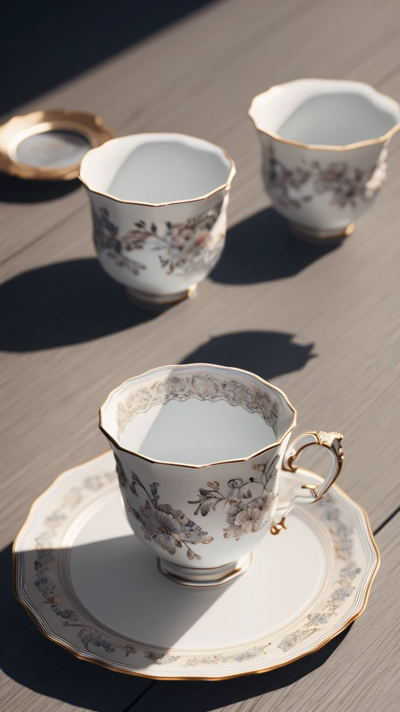 a beautifully detailed porcelain cup, lipstick traces on the rim, soft natural lighting, delicate shadows, subtle textures, elegant composition, cinematic mood, muted color palette, photorealistic, 8k, high quality, intricate details, masterpiece