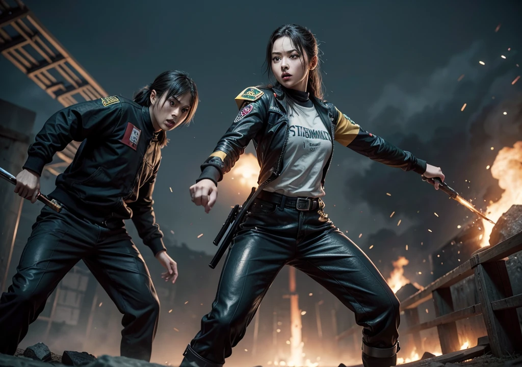 Create an attractive cover for a battle royale game championship