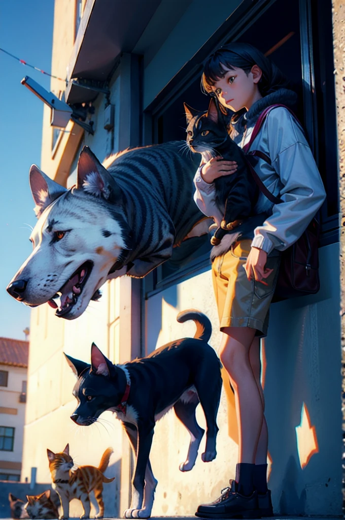 Dogs and cats