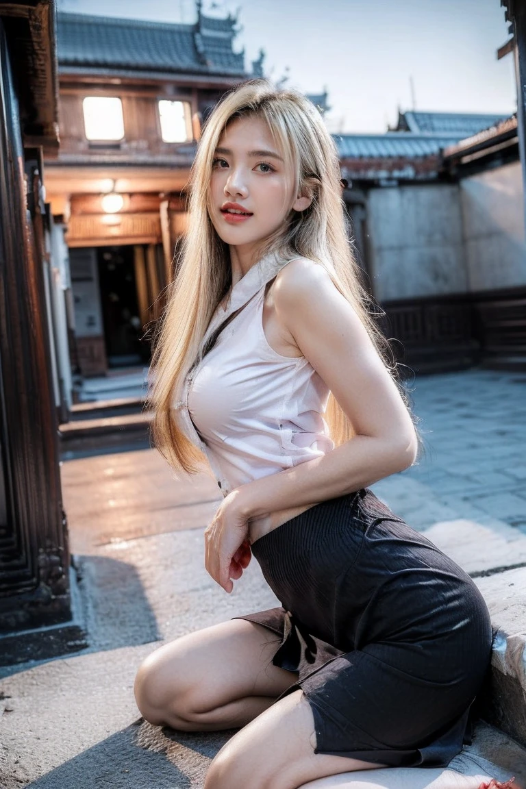 Japanese female college student、(Inside the observation deck of Tokyo Skytree)、((Glass floor))、Magic Mix Real、(Raw photo:1.2)、(Photorealistic:1.4)、The beauty of beautiful details Delicate expression、Blonde、((Panties are visible))(Squatting panchira)Earrings Eyelashes Beautiful and fine details、Large file size、Ultra-detailed、High resolution、Transcendental beauty Highest quality、masterpiece、、(Japanese female college studentのファッション))、Extremely detailed representation grow、In detail、Highly detailed facial cinematic lighting、22-year-old girl、Positive、((Dynamic Pose)))、(Sit with your knees bent))、(Lace blouse、Tight Skirt、sneakers)、Sexy upward glance、(While wearing a howing panties to the camera))、