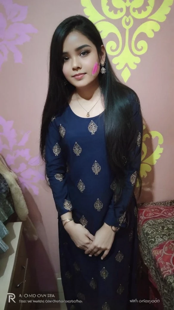Make her body chubby, giant and dont change her face keep it original