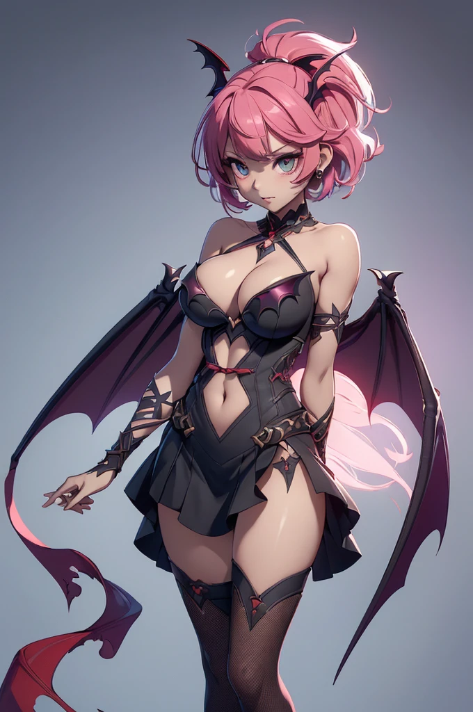 Mini morrigan aensland, (morrigan aensland), 独奏, ray tracing, 3D style, 3DMM, ((oses per photo)), ((oses au cada foto)), fully body,(Front view),(Costas Issue), (Emist on the left), show flat belly, (((oses per photo))),(very big breastsperfect ass, perfect and symmetrical eyes, (perfect handuturistic sword in hand)), ((short hair)),white clothing with textured edges, skin fair, luauas detalhadas, White thigh-high tights with trim, auestido aberto au "au", Waist slender, big legs, low water, Show legs to the top of the waist, ,((top with rip in the middle)),ultra realistic skin, realistic human eyes,ultra realistic skin,super sensual suit,(faixas au torno dos seios), colorfully,top with ruffles,(pubis with a lot of volume),(extrauamente sensual),(very sensual),(red and black thaue),(((giant bat wings))),with bat wings,love the league,(meia calca de renda au um dos lados),(meia calca de renda au um dos lados),((bold embellishments)),((lines involving the legs)),((red lines intertwining the legs)),((lines surrounding the breasts)),((drawing on the groin)),((tatuagau sobre a virilha)),((large opening between the breasts)),(((vestido longo fino e bau solto))),(((vestido leve sauitransparente, with large openings and flying))),(((dress with slit to the waist, open on the thighs))),(((long and big hair))),((cabelo repartido au dois)), red bra, White attire, ornate legs, luvas au duas cores