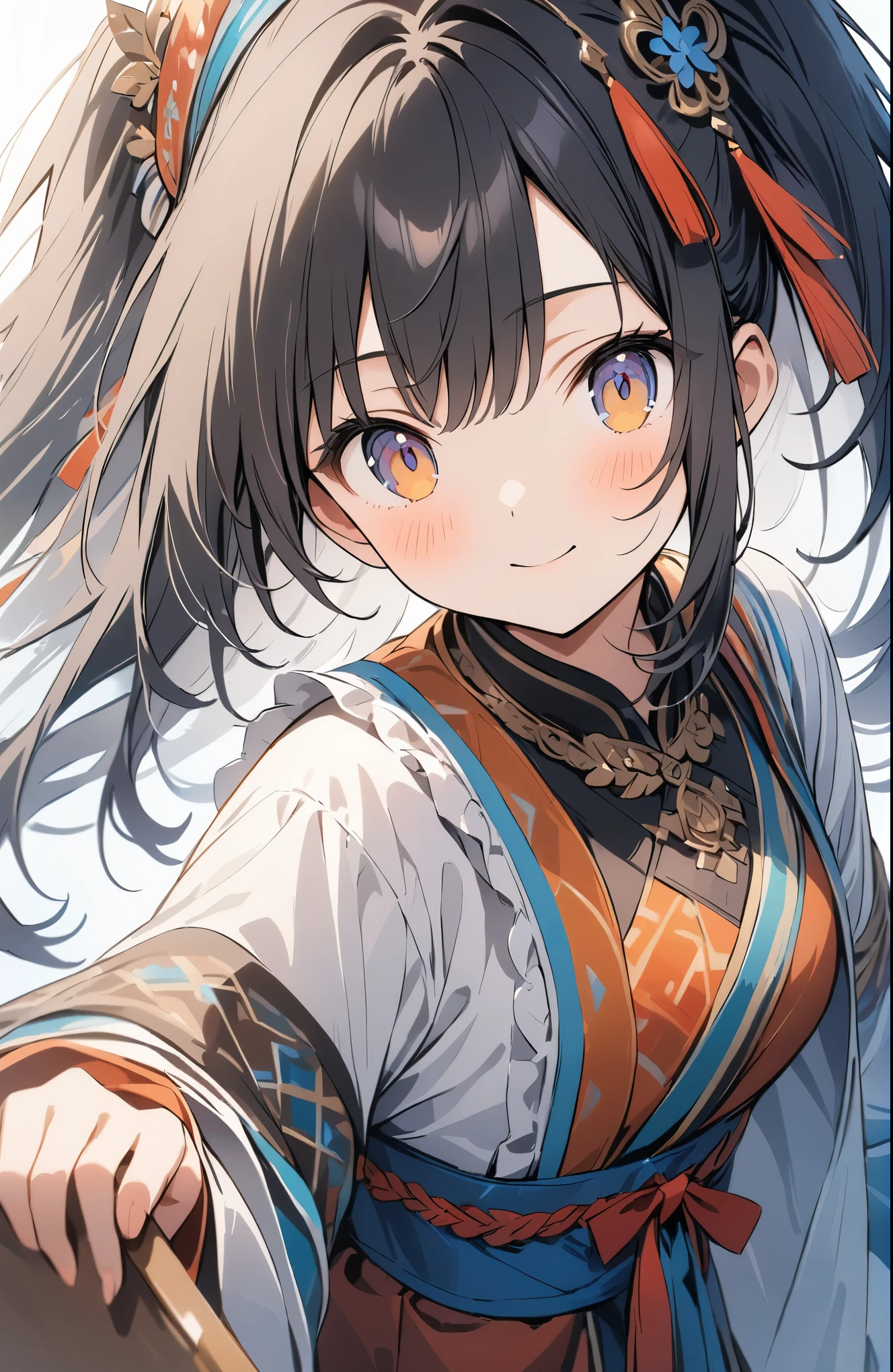 光のeffect,High resolution, Attention to detail, high quality, High resolution, high quality, 4K, 8K, Awards、(Ethnic costumes of the world)