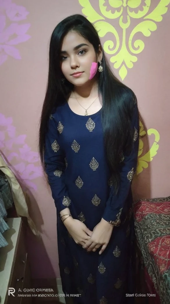 Make her giant in size, dont change her face keep it original