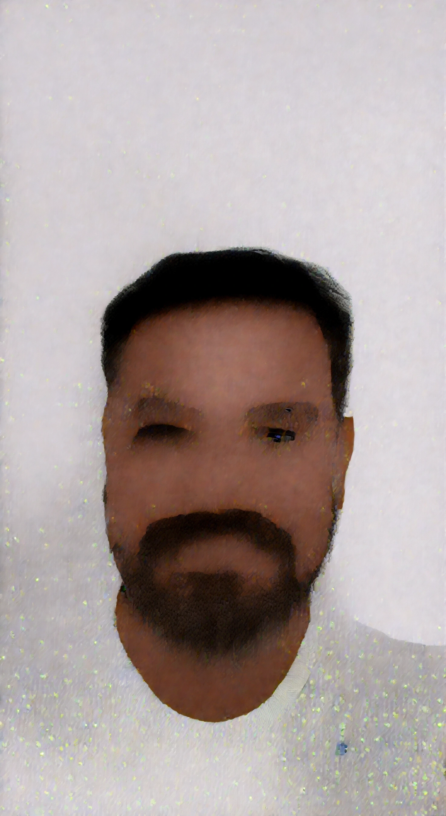 Cartoon character of a white black man, barba , no hair and a blue shirt, an animated character, stylized character, animation style rendering, 3d stylized, Arnold Maya rendering, Stylized 3D rendering, toon render screenshot, 3d character, 3d character, Stylized 3D rendering, 3D character rendering, cartoon character, Personagem de close up, character posing, (Pixar-style) (master part:1.2) (bokeh) (best qualityer) (skin detailed) (detailed texture) (8K) (Argilla) (cinematic lighting) (sharp focus，Sit down and lift your upper body
