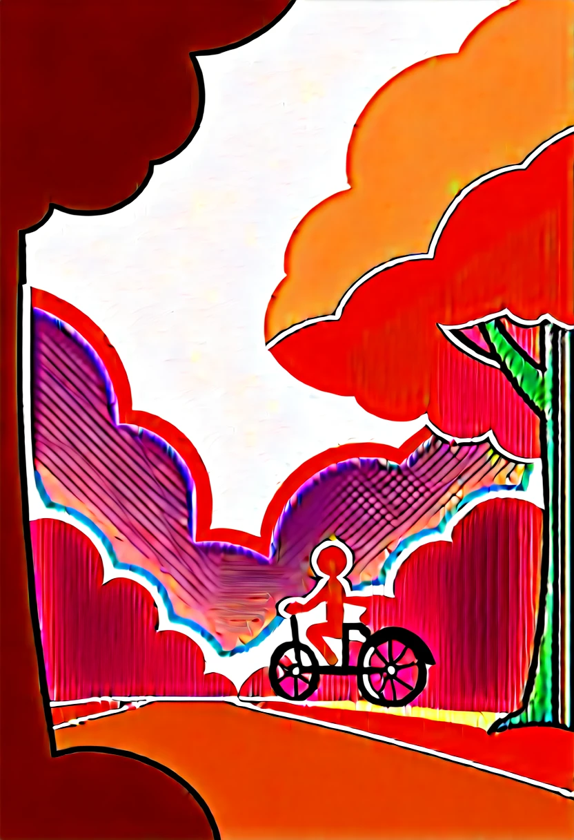 A group of young friends hanging out on a quiet street in a suburban neighborhood. Some are sitting on a curb, while others are standing or leaning on bicycles. The setting includes houses with trees and bushes in the background. The scene captures a relaxed, friendly atmosphere reminiscent of life before the internet, with kids enjoying each other's company outdoors.
