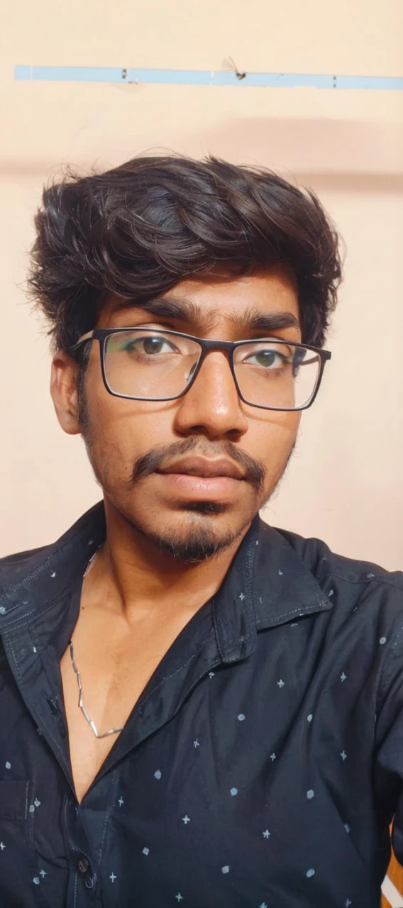 Create a man with a slightly brownish beard, light skin, Latino, from the front, with high quality, medium brown hair, light brown eyes, in the Renaissance style, cyberpunk style