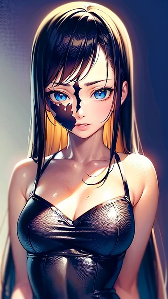 a beautiful anime girl, beautiful detailed eyes, beautiful detailed lips, extremely detailed face and portrait, long eyelashes, intricate hairstyle, soft lighting, detailed background, muted color palette, digital painting, highly detailed, 8k, masterpiece