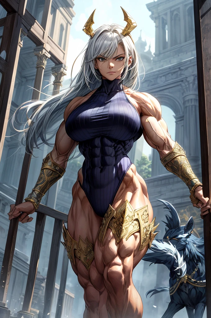 
(Best lighting) , (Very intricate details) , 4K Integration, (Super fine CG: 1.2) , (8K: 1.2),(original), (masterpiece) , (Highest quality),(masterpiece:1.4),Anime-ish high quality,(masterpiece),masterpiece, Highest quality, Absurd,((Masterpiece, 4K, 8K, High resolution)),(masterpiece), (Highest quality), (Super detailed), (Very delicate and beautiful), ((Cowboy Shot)), 1 female,
, ((bodybuilder:1.5)),Temple Background,((Beautiful woman)),((Woman warrior)),(((From the knee up:1))),from frontknight girl,Brave and resolute attitude,Metal armor,Sturdy Armor,Metal Reflection,Castle Background,medieval setting,Soft sunlight,Brave pose,Strength and elegance,Solemn atmosphere,Powerful aura,Stoic expression,Determined jawline,Huge muscular physique,Protruding veins,Strong arms with bulging biceps、Six-pack、Graceful Movement,A commanding presence,Poses that show off their monstrous power,Dynamic configuration,Vibrant colors,Perfect balance,Light and shadow contrast,Down to the smallest thread,Sharpen highlights and shadows,Impressive level textures,Sharp focus,Rich and realistic backgrounds,Magnificence and grandeur,Heroine of the Kingdom,Legendary Warrior,Inspiring and majestic,Dignified and fierce,Guardian of the kingdom,Unstoppable courage,Divine Destiny,Indomitable spirit,Unforgettable beauty,Unwavering Strength